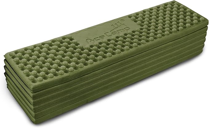 AceCamp Portable Foam Sleeping Pad Full Length Accordion Sleeping Mat for Camping &amp Hiking Lightweight Soft &amp Compact Cushion for Sleeping Bag Comfort Tent Rocky Terrain