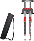 Wearable Leg Ergonomics Lightweight Seat 3 Gear Adjustable Heights Portable Foldable Stool Chairless Chair Invisible Chair Bear Up to 150kg Anywhere Camping for Fishing Concert Subway