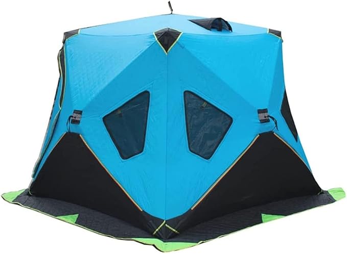 Winter Ice Fishing Tents Camping Tent Shelter Outdoor Warm Tents for Winter Fishing 3-4 Person Winter Fishing Tents