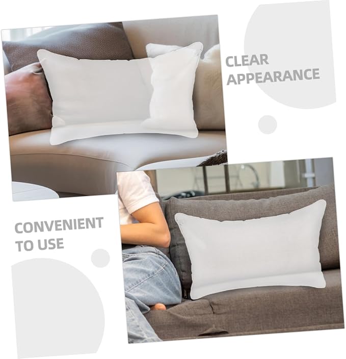 balacoo Inflatable Camping Pillow Insert Portable and Cushion for Travel Comfortable Inflatable Throw Cushion for Home and Outdoor Use Soft Material