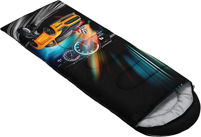 Axolotl Unicorn Sleeping Bag for Kids Boys Girls–Lightweight Warm Cold Weather Sleeping BagsWaterproof Portable Sleeping Bag with Compression Sack for Camping Backpacking Outdoor Indoor