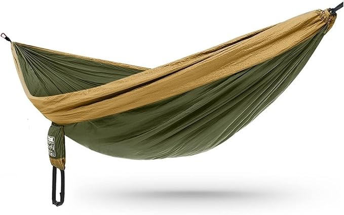 Camping Hammock - 2 Person Hammock - Double Hammock - Portable Hammock - Outdoor Hammock - Travel Hammock - Outdoor Hammock - Heavy Duty Hammock Swing Seat (H)