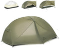 Naturehike 2025 Mongar Pro/Base Camping Tent 1-3 Person Ultralight Backpacking Tent 20D Nylon 3 Season Waterproof Mongar 2 Person Hiking Tent for Backpacker Trip Solo Camping