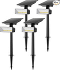 Consciot Halloween Solar Spot Lights Outdoor 360° Adjustable IP65 Waterproof Solar Lights for Garden Yard Doorway Lawn Cool White 4 Pack