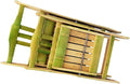 Hemoton Bamboo Folding Chair Easy to Install Camping Stool Student Back-Rest Portable for Home and Business