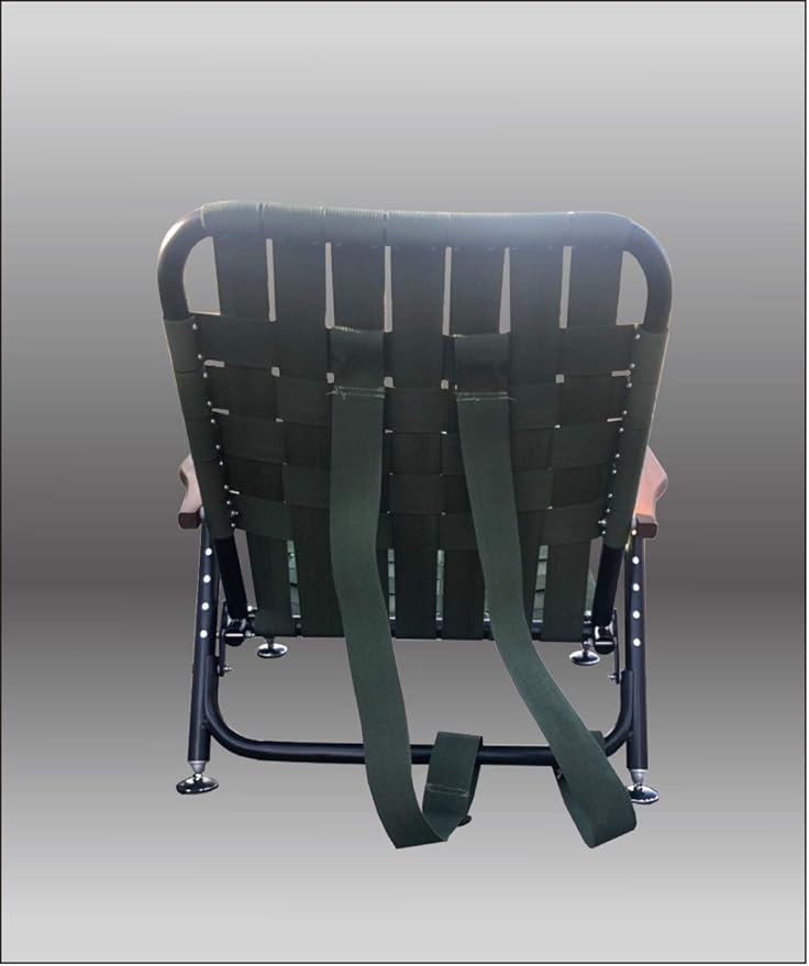 One and Done Pro All Terrain Leveled Chair™ Height Adjustable Long Hour Comfort Always Leveled in Various terrains Low Profile Turkey Hunting Chair (Cool Gray)