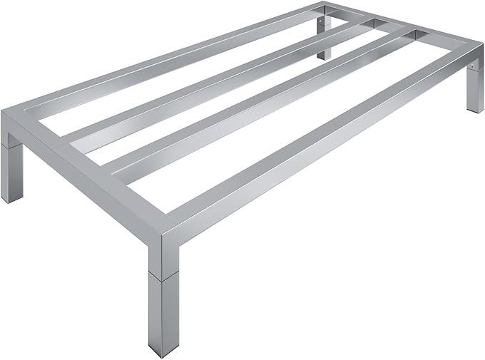48 x 24 | 8 Off The Floor Aluminum Dunnage Rack | 1200 Lbs Capacity
