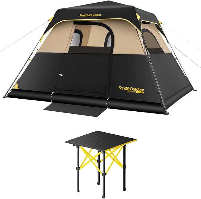 FanttikOutdoor Zeta C4 Pro Camping Tent &amp FanttikOutdoor Zeta V11 Pro Camping Table
