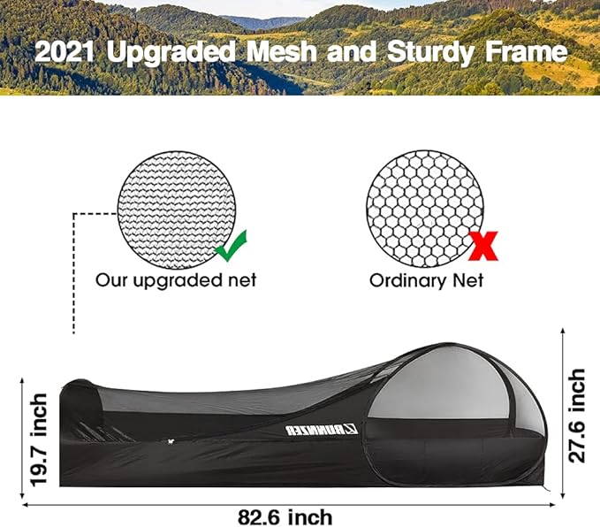 Single Person Pop Up Tent 1 Person Mosquito Net Tent
