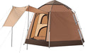 TUKAILAI Instant Camping Tent Hexagonal Design Automatic Dome Tent with 4 Mesh Windows and 1 Door Easy Setup Pop Up Tent with Vestibule &amp Rainfly