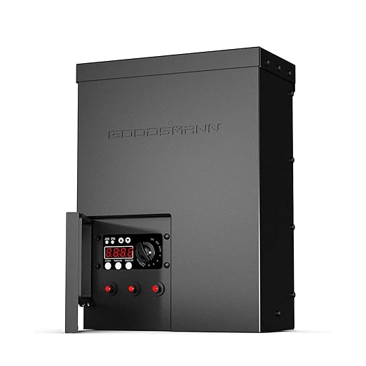GOODSMANN Low Voltage Transformer Landscape Lighting 900W Power Supply with Sensor Timer and Weather Shield 12V Output 9920-0900-01