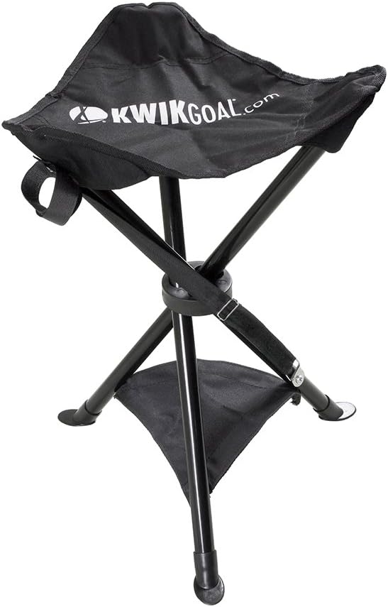 Kwik Goal Coaches' Seat Black 17-Inch H