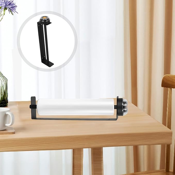 Garneck Wall-mounted Produce Bag Holder for Plastic Bags Stable Roll Holder for Supermarkets and Retail Stores