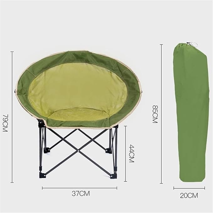 Ultra Light Folding Camping Chair Heavy Duty 150kg Capacity Portable Garden &amp Fishing Chair with Carry Bag for Outdoor Activities BBQ Beach &amp Camping