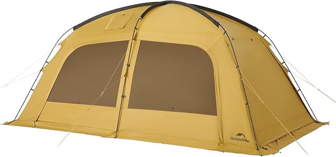 Naturehike Dune Hot Tent with Stove JackDouble Layer 4 Season TentWaterproof 2-4 Person Tents for Camping