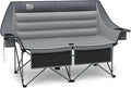 Timber Ridge Double Camping Chair Heavy Duty Outdoor Folding Camp Couch Loveseat Camping Chairs Perfect for Campsites Patio/Lawn Soccer Games or Other Youth Sports Supports 600 lbs
