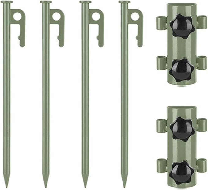 1Set Regulable Tent Rod Portables Tent Holder Awnings Canopies Rod Camping Rod for Camping