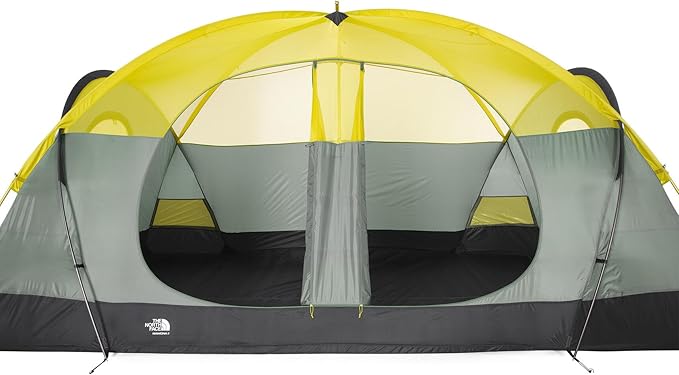 THE NORTH FACE Wawona 8 Tent | Eight Person Camping Tent Water Repellent Spacious &amp Easy to Set Up Attached Vestibule Area