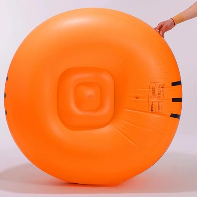 Air Sofa - 110x80cm Inflatable Couch for Adults Portable Air Couch for Camping Beach &amp Indoor Use Durable PVC Anti-Slip Design Easy to Clean &amp WaterproofFootball