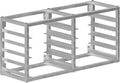 AmGood Wall Mounted Sheet Bun Pan Rack 40 x 13 x 18 | Aluminium | NSF