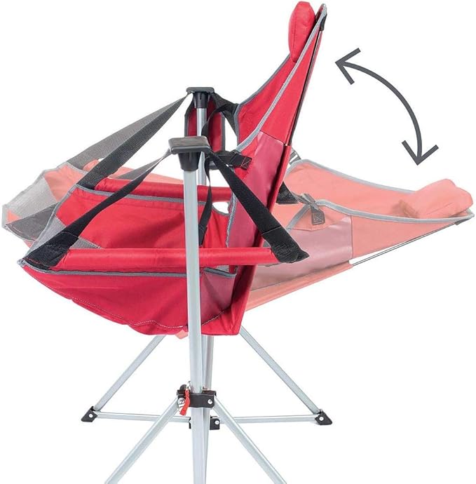 Member's Mark Swing Chair Lounger (Jester Red) 37.8 In x 27.2 In x 44.1 In