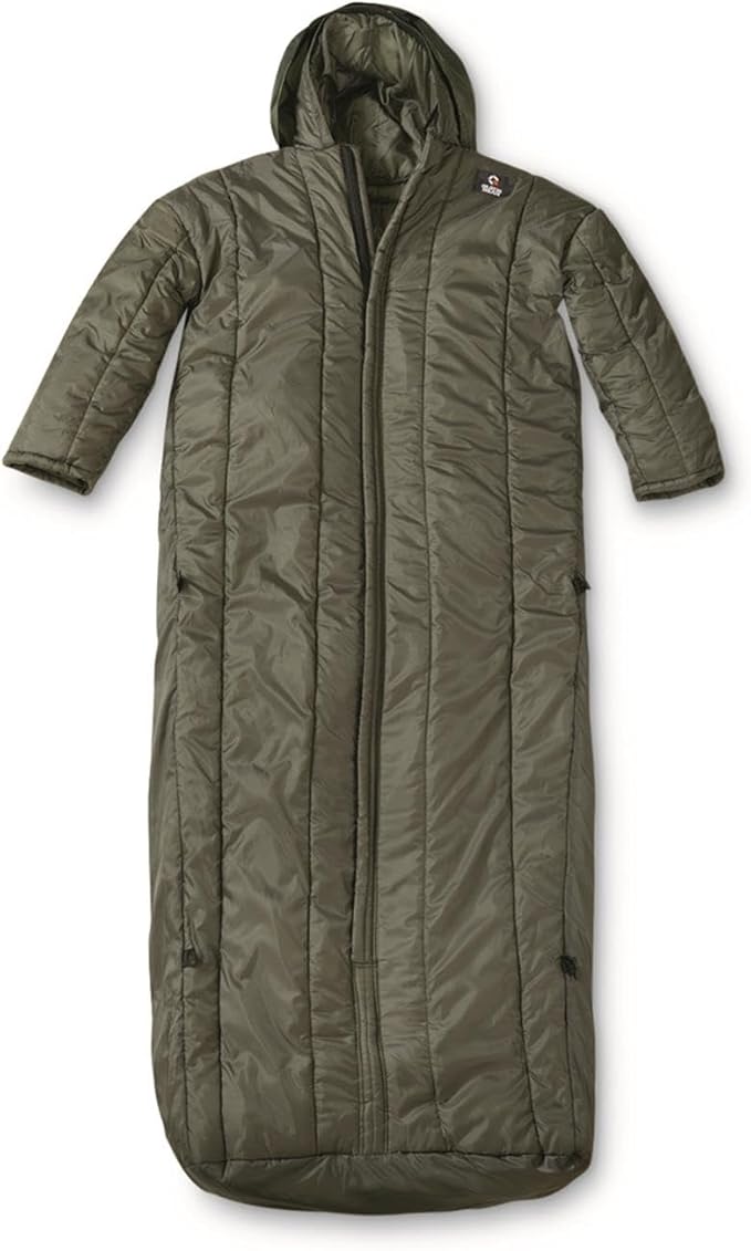 Guide Gear Sportsman’s Sleeping Bag with Arms for Adults Cold Weather Hunting Camping Hiking Accessories