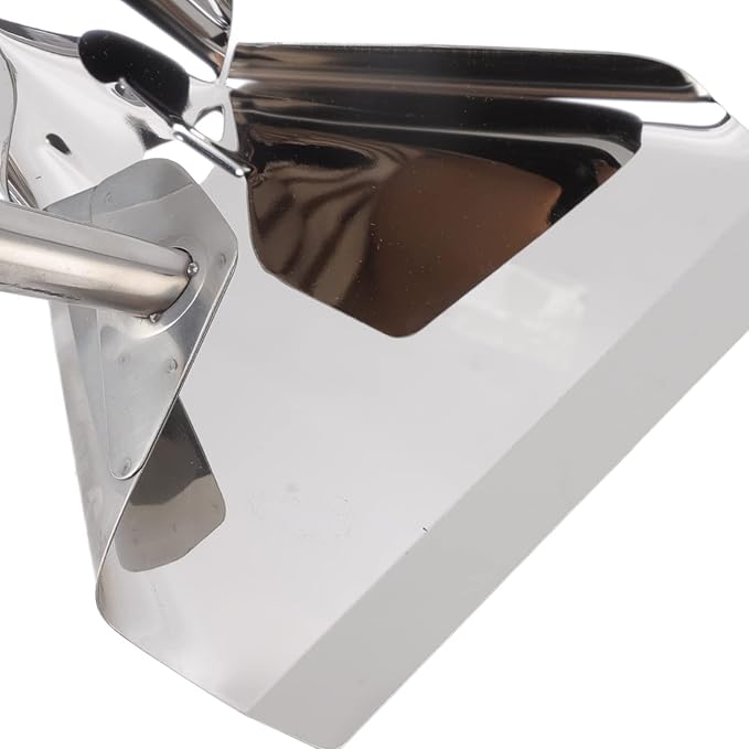 Stainless Steel Food French Fry Popcorn Shovel Easy To Use for Cinemas and Buffet