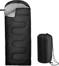 Standard Sleeping Bags with Hoods for Adults 4 Seasons Warm or Cold Lightweight Indoor Outdoor Sleeping Bags for Backpacking Camping