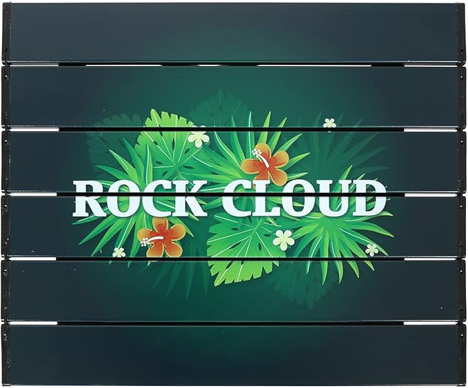ROCK CLOUD Portable Camping Table Ultralight Aluminum Camp Table with Storage Bag Folding Beach Table for Camping Hiking Backpacking Outdoor Picnic Limited Edition Tabletop