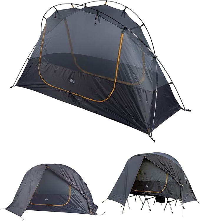 iClimb 1 Heated Camping Blanket and 1 Ultralight 4 Season Solo Tent Bundle Ultralight Compact for Adults Outdoor Camping Backpacking Hiking