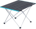 Naturehike FT08 Portable Camping Table Ultralight Aluminum Folding Beach Table with Carry Bag for Outdoor Cooking Picnic Camp Boat Travel