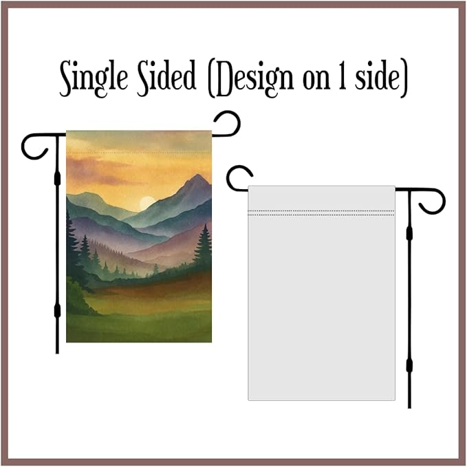 Campsite Decoration Camper Garden Flag Personalized Camper Sign Gift for camper Custom outdoor camping decor unique yard decor for RV travel trailer Motorhome tent van life