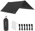 Clostnature Waterproof Camping Tarp for Tent - Ultralight Hammock Rain Fly for Backpacking Heavy Duty Camping Hiking Awning Lightweight Rain Tarp Tent Shelter Camping Gear Must Haves