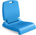 GYMAX Foldable Poolside Chairs for Edge of Pool Portable Pool Chair with Handle Drainage Hole Lightweight Folding Flip Seat for Beaches Camping Fishing Tailgating Lawn (Blue1)