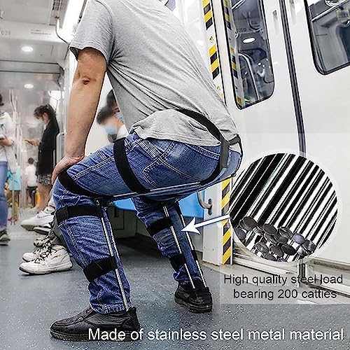 Wearable Levitation Seat - Portable Folding Chair for Fishing Concerts &amp Subways Lightweight Magic Seat Supports Up to 330lbs - Ideal for Outdoor Adventures