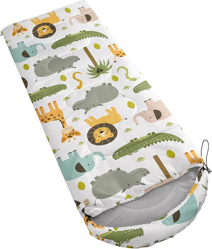 Axolotl Unicorn Sleeping Bag for Kids Boys Girls–Lightweight Warm Cold Weather Sleeping BagsWaterproof Portable Sleeping Bag with Compression Sack for Camping Backpacking Outdoor Indoor