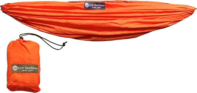 Go Outfitters Gear Loft for Hammock Camping - Ample Storage Space for Your Gear - Hangs from Your Hammock Ridgeline