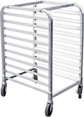 10 Tier Sheet Pan Rack | Commercial Bakery Bun Pan Rack With Wheels
