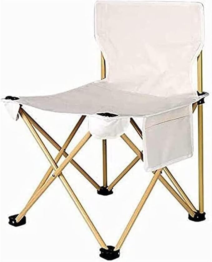 Folding Sling Back Portable Chair for Camping Outdoor Events BBQs Beaches &amp Picnics – Sturdy Frame Storage Bag 130-140kg Capacity