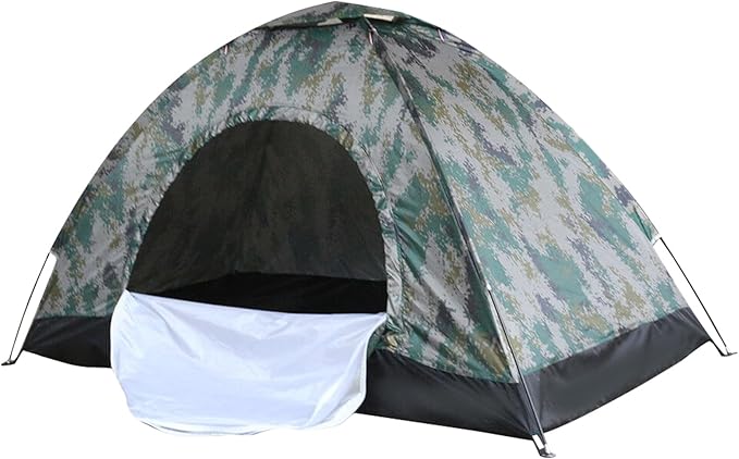 Camping Tent 2/3/4 Person Waterproof &amp Windproof Tents with Rain Fly and Carrying Bag Easy Setup Instant Family Travel Tent for Backpacking Hiking Camping