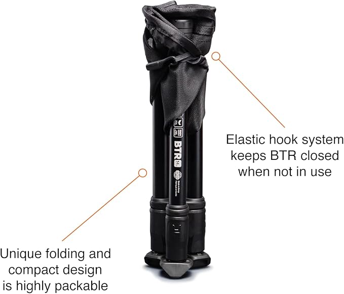 Hillsound BTR Stool for Ultralight Backpacking &amp Hiking Lightweight Camping Chairs Compact Portable Outdoor Seat Hunting Adventures Durable Tripod Design Made in Korea