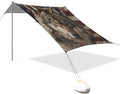 Beach Tent Sun Shelter Jackal Flag Lightweight &amp Easy Setup Beach Shade Canopy for Camping Fishing