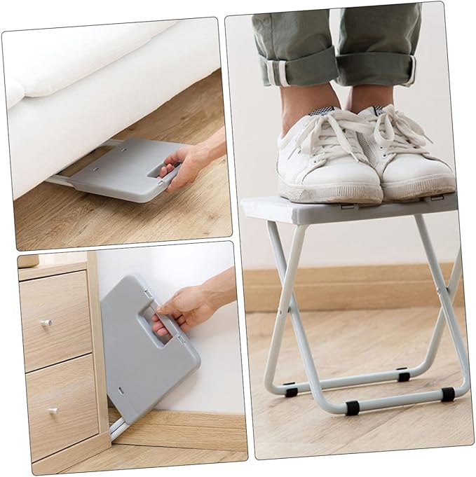 1pc Foldable Portable Stool Lightweight - Chair for Camping Fishing Outdoor Use Material Compact Design for Easy Carrying