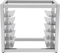 Eapmic 5 Tiers Bun Pan Rack 21″ x 13″ x 18″ Commercial Sheet Pan Rack Holds 6 Pans Cooling Storage Rack 3 Spacing Bakery Rack for Half Size Sheets (5-tier)
