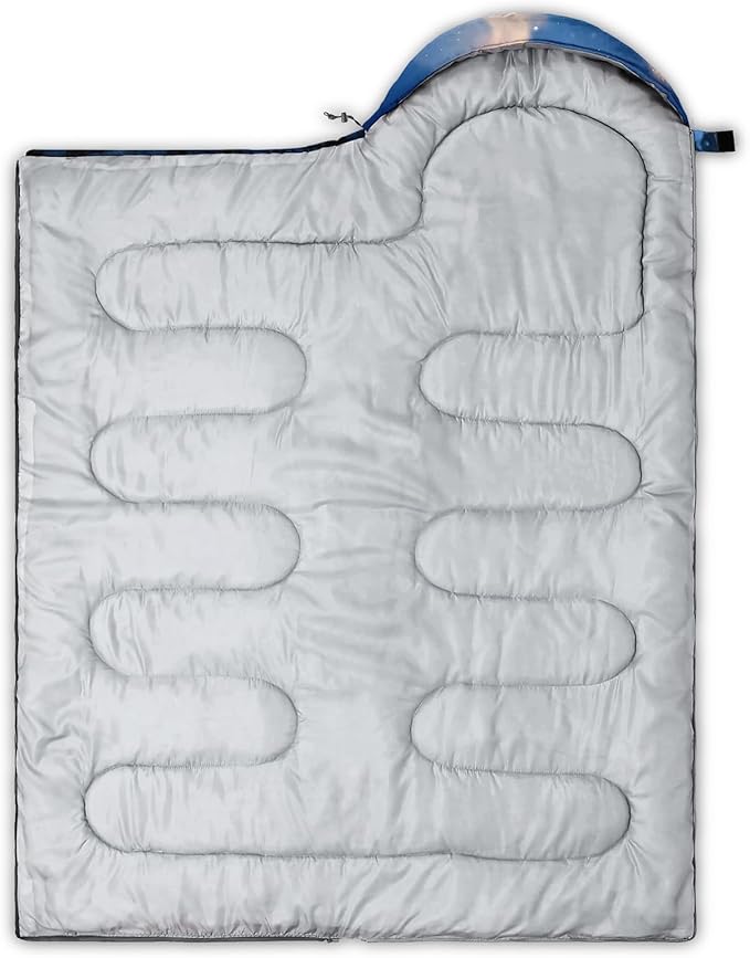 AILONEN Cartoon Camping Sleeping Bag for Boys Girls AdultsLightweight &amp Waterproof3 Season Warm &amp Cold WeatherPortablePrinted Sleeping BagTravelingCampingHiking