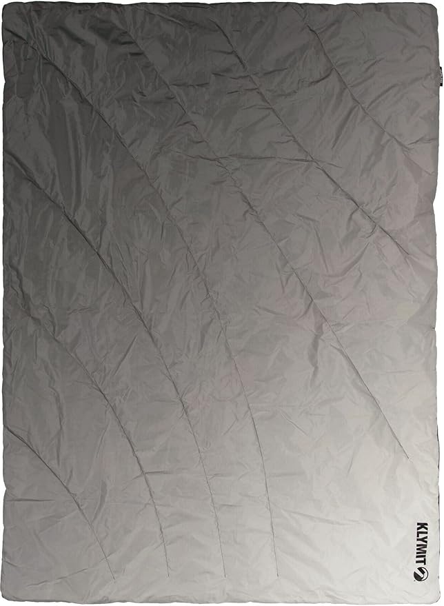 Klymit Horizon Overland Packable Camping Blanket and Comforter Gray