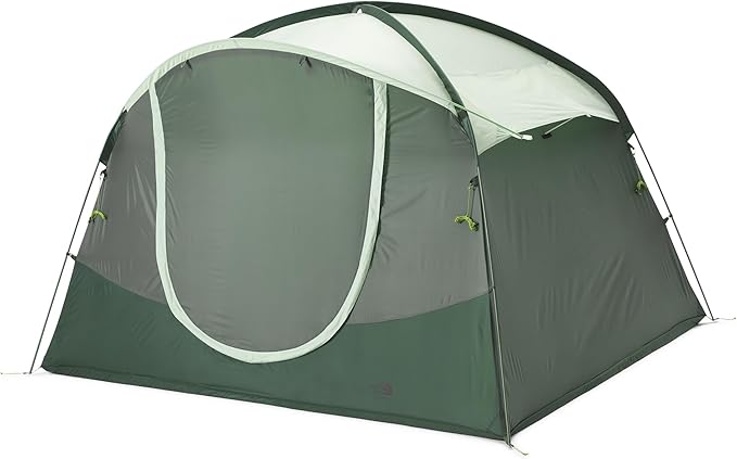 THE NORTH FACE Sequoia Tent | Waterproof Camping Tent Spacious &amp Easy to Set Up Front &amp Back Zipper Doors Side Windows