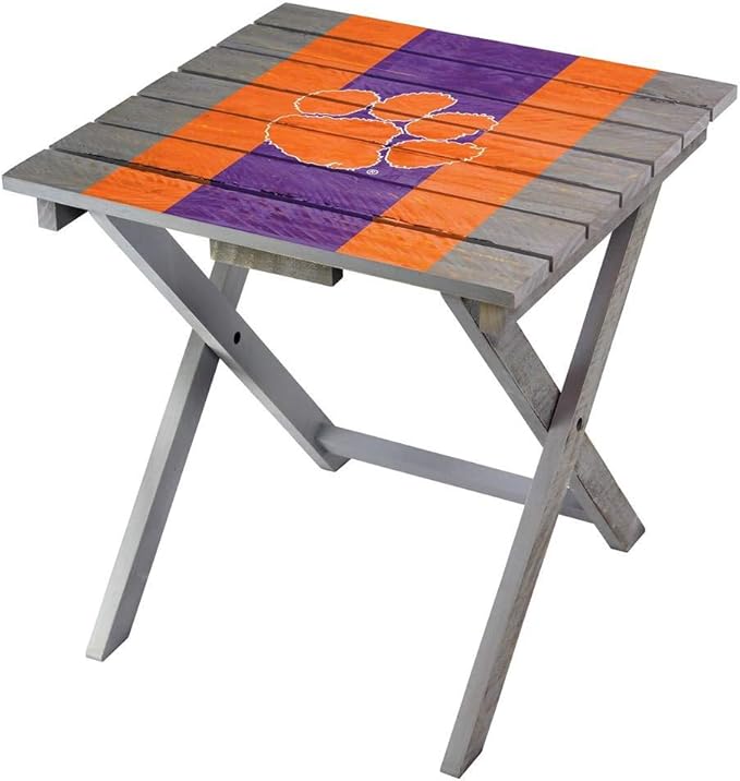Imperial Clemson University Officially Licensed NCAA Merchandise: Adirondack Folding Table
