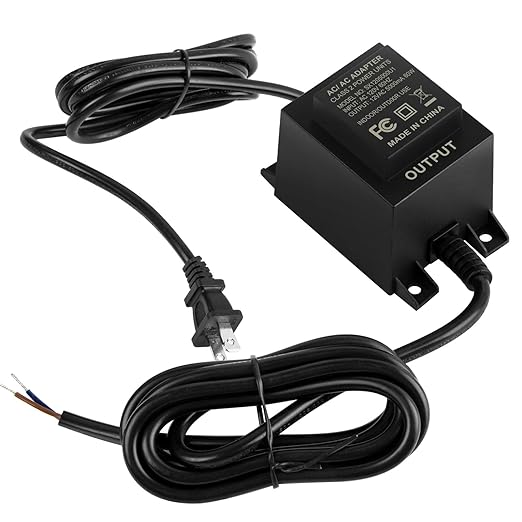 Low-Voltage Landscape Transformer 60W 5A converts 110V-120V AC to 12V AC. Landscape Lighting Transformer for Outdoor Lighting Landscape Lighting Swimming Pool Lights LED Lights Water Pumps etc