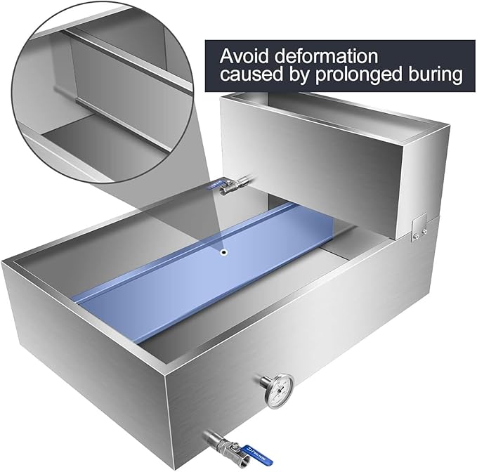 Maple Syrup Evaporator Pan Set - Premium Stainless Steel Maple Syrup Boiling Pan – One Heavy Duty Boiling For Maple Syrup Collection36Dx24Wx18.5H